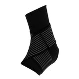 Maxbell Elastic Ankle Support Brace Ankle Guard Sports Bandage Black-XL