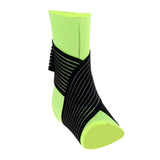 Maxbell Elastic Ankle Support Brace Ankle Guard Sports Bandage Fluorescent Green-S