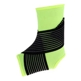 Maxbell Elastic Ankle Support Brace Ankle Guard Sports Bandage Fluorescent Green-S