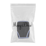 Maxbell Unisex 7mm Neoprene Knee Sleeves Powerlifting Weightlifting Fitness XL Blue