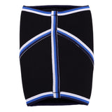 Maxbell Unisex 7mm Neoprene Knee Sleeves Powerlifting Weightlifting Fitness XL Blue