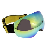 Maxbell Snowboard Snowmobile Pro Ski Snow Goggles Anti Fog UV Double-Lens Black