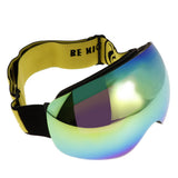 Maxbell Snowboard Snowmobile Pro Ski Snow Goggles Anti Fog UV Double-Lens Black