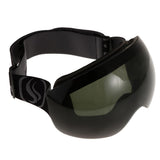 Maxbell Snowboard Snowmobile Pro Ski Snow Goggles Anti Fog UV Double-Lens Dark Brown