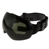 Maxbell Snowboard Snowmobile Pro Ski Snow Goggles Anti Fog UV Double-Lens Dark Brown