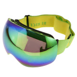 Maxbell Snowboard Snowmobile Pro Ski Snow Goggles Anti Fog UV Double-Lens Red