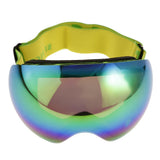 Maxbell Snowboard Snowmobile Pro Ski Snow Goggles Anti Fog UV Double-Lens Red