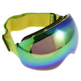 Maxbell Snowboard Snowmobile Pro Ski Snow Goggles Anti Fog UV Double-Lens Red