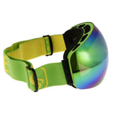 Maxbell Snowboard Snowmobile Pro Ski Snow Goggles Anti Fog UV Double-Lens Red