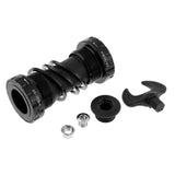 Maxbell Mountain Bike Crank Arm Set with Bottom Bracket and Chainring Bolts Black