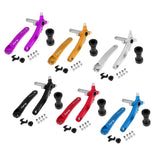 Maxbell Mountain Bike Crank Arm Set with Bottom Bracket and Chainring Bolts Black