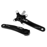 Maxbell Mountain Bike Crank Arm Set with Bottom Bracket and Chainring Bolts Black