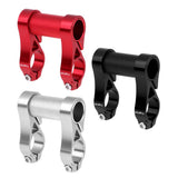 Maxbell Adjustable Folding Bike Bicycle Cycling Handlebar Stem Mount 25.4mm Black