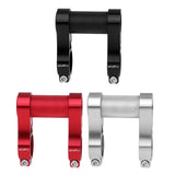 Maxbell Adjustable Folding Bike Bicycle Cycling Handlebar Stem Mount 25.4mm Black