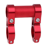 Maxbell Adjustable Folding Bike Bicycle Cycling Handlebar Stem Mount 25.4mm Red