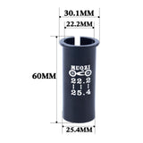 Maxbell Bicycle Seatpost Sleeve Shim Bike Seat Post Tube Adapter 22.2mm to 25.4mm