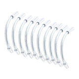 Maxbell Bike Bicycle V Brake Cable Noodle Brakes Pipe Hose Guide Silvery 110 Degree