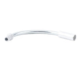 Maxbell Bike Bicycle V Brake Cable Noodle Brakes Pipe Hose Guide Silvery 110 Degree