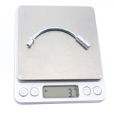 Maxbell Bike Bicycle V Brake Cable Noodle Brakes Pipe Hose Guide Silvery 110 Degree