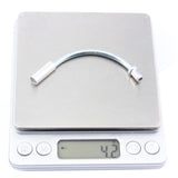 Maxbell Bike Bicycle V Brake Cable Noodle Brakes Pipe Hose Guide Silvery 90 Degree