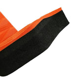 Maxbell 3 Pieces Surfboard Traction Tail Mat Deck Grip Stomp Pad Paddleboard Orange