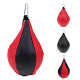 Maxbell Speed Hang Ball Boxing Punching Bag Training MMA Speedball Black + Red