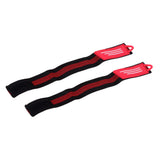 Maxbell 1 Pair Bicycle Ankle Leg Strap Cycling Bike Pants Band Leg Clip Strap  Red