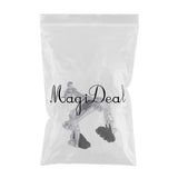 Maxbell Bike Side Pull Brake Long Arms Clamp Bike Lever Cable Housing Front Silver