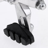 Maxbell Bike Side Pull Brake Long Arms Clamp Bike Lever Cable Housing Rear Silver