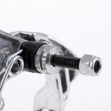 Maxbell Bike Side Pull Brake Long Arms Clamp Bike Lever Cable Housing Rear Silver