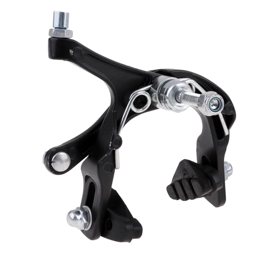Maxbell Bike Side Pull Brake Long Arms Clamp Bike Lever Cable Housing Rear Black