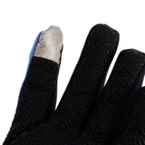 Maxbell Anti-slip MTB Cycling Gloves Touch Screen Sport Long Finger Glove Sky Blue