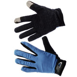 Maxbell Anti-slip MTB Cycling Gloves Touch Screen Sport Long Finger Glove Sky Blue