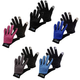 Maxbell Anti-slip MTB Cycling Gloves Touch Screen Sport Long Finger Glove Sky Blue