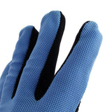 Maxbell Anti-slip MTB Cycling Gloves Touch Screen Sport Long Finger Glove Sky Blue