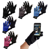 Maxbell Anti-slip MTB Cycling Gloves Touch Screen Sport Long Finger Glove Sky Blue