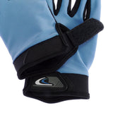 Maxbell Anti-slip MTB Cycling Gloves Touch Screen Sport Long Finger Glove Sky Blue