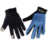 Maxbell Anti-slip MTB Cycling Gloves Touch Screen Sport Long Finger Glove Sky Blue