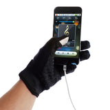 Maxbell Anti-slip MTB Cycling Gloves Touch Screen Sport Long Finger Glove Sky Blue