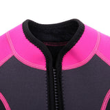 Maxbell Kids 3.5mm Neoprene Wetsuit One-Piece Short Sleeve Jumpsuit Swimwear Pink-8