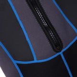 Maxbell Kids 3.5mm Neoprene Wetsuit One-Piece Short Sleeve Jumpsuit Swimwear Blue-2
