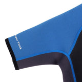 Maxbell Kids 3.5mm Neoprene Wetsuit One-Piece Short Sleeve Jumpsuit Swimwear Blue-2