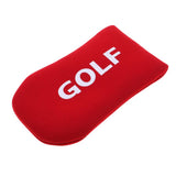 Maxbell Soft Comfortable Golf Mallet Head Cover Iron Protector Putter Cover Red