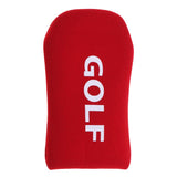 Maxbell Soft Comfortable Golf Mallet Head Cover Iron Protector Putter Cover Red