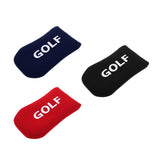 Maxbell Soft Comfortable Golf Mallet Head Cover Iron Protector Putter Cover Red