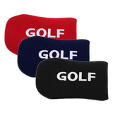 Maxbell Soft Comfortable Golf Mallet Head Cover Iron Protector Putter Cover Red