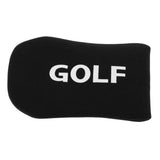 Maxbell Soft Comfortable Golf Mallet Head Cover Iron Protector Putter Cover Black