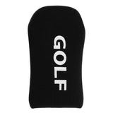 Maxbell Soft Comfortable Golf Mallet Head Cover Iron Protector Putter Cover Black