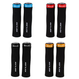 Maxbell 2 Pieces Bike Bicycle MTB Handlebar Grips Anti-slip Sponge Handle Grip Black