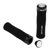 Maxbell 2 Pieces Bike Bicycle MTB Handlebar Grips Anti-slip Sponge Handle Grip Black